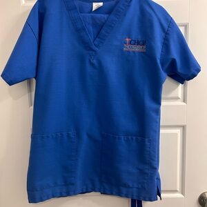 CHCP Women's Royal Blue Scrub Set